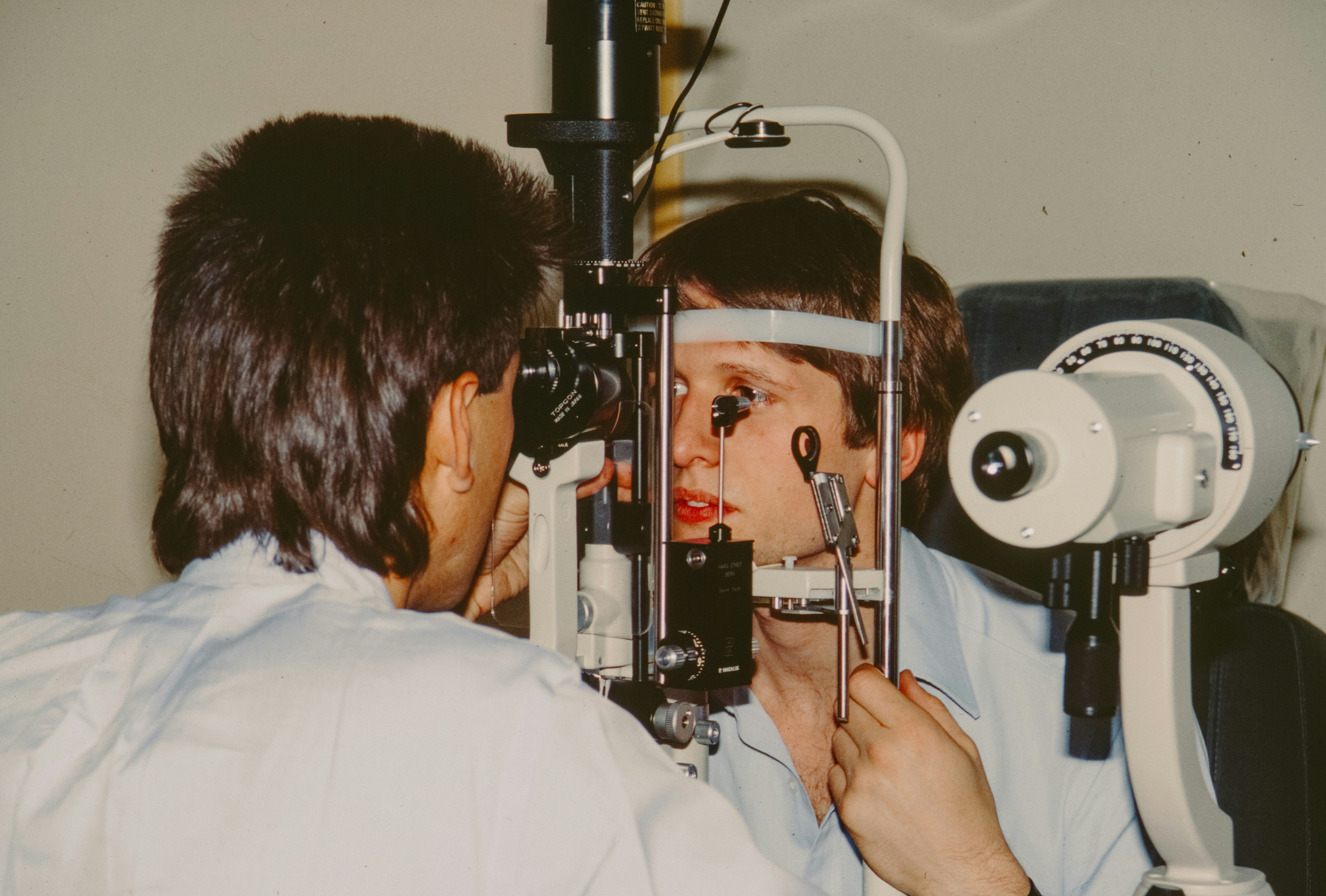 Adult eye exam