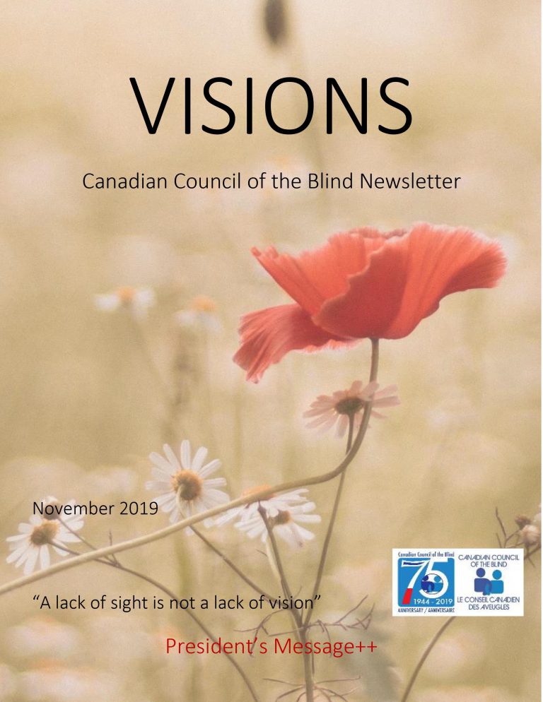 Uncategorised - Page 5 - Canadian Council of the Blind