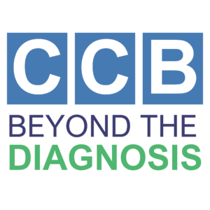 logo for the beyond the diagnosis webinar series