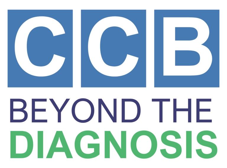 logo for the beyond the diagnosis webinar series