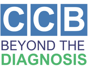 logo for the beyond the diagnosis webinar series