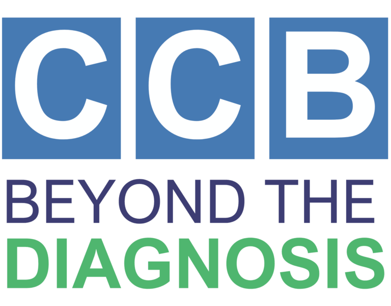 logo for the beyond the diagnosis webinar series
